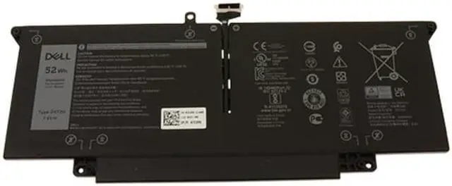 Alt view image 5 of 8 - New Original Dell JHT2H Latitude 7310 7410 2-in-1 Chromebook Enterprise 52Wh 4-cell Battery