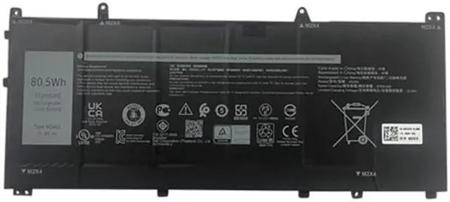 Main image of Dell VG661 Replacement Battery For Alienware X14 Series - 6-Cell - 80.5 Wh - 11.4 Volts - Lithium-Ion