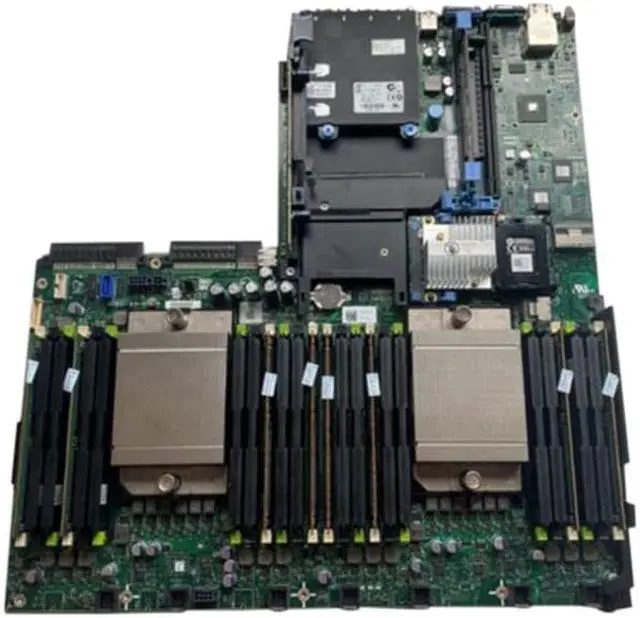 Main image of Dell PPTY2 Motherboard with Broadcom 5720 for PowerEdge R650XS and R750XS - 2 x FCLGA4189 CPU Sockets - 16 x DDR4 DIMM Slots