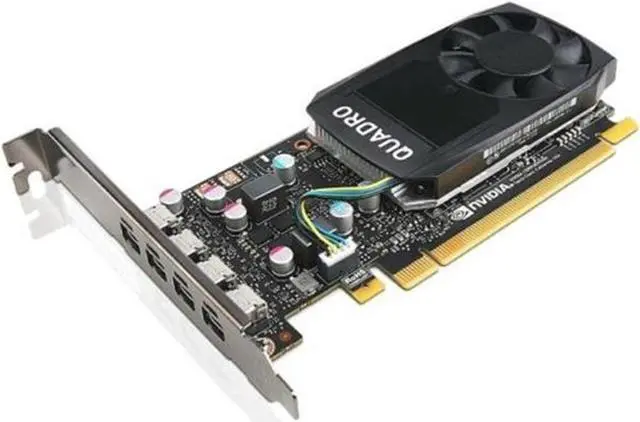 Main image of Dell 9460M Nvidia Quadro P600 2GB Graphics Card - Full Height - GDDR5 - PCI-E 3.0 X16 - 128-bit