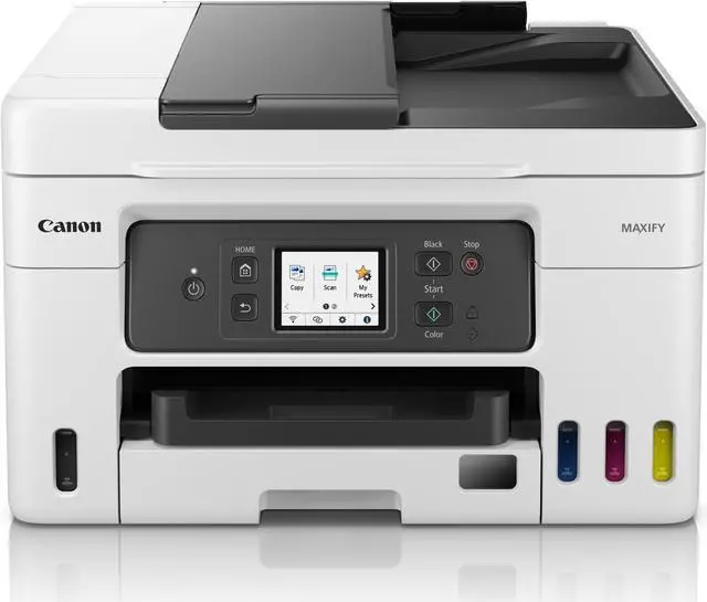 Alt view image 11 of 20 - Canon MAXIFY GX4020 Wireless Inkjet Multifunction Printer Color 5779C002