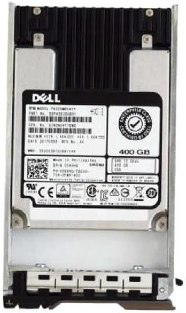 Alt view image 3 of 3 - Dell 5VHHG 400GB 12GBPS WI SAS 2.5" SSD MLC Drive
