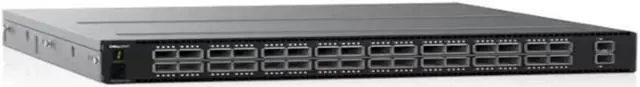Main image of Dell EMC PowerSwitch S5232F-ON Ethernet Switch - 32x QSFP28 - 2xSFP+ - 16GB RAM - 64GB SSD - 2x 750W PSU