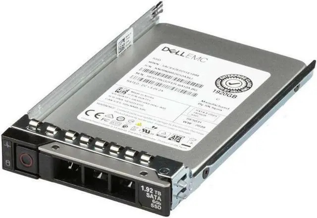 Main image of Dell GKTF1 1.92TB 2.5-Inch Internal Solid State Drive for 14G PowerEdge Servers - Mixed Use TLC - SATA - 6 Gbps - Hot-Plug