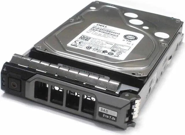 Main image of Dell HHX14 Near Line Hard Disk Drive With Tray For 14g Poweredge - 2 TB - SAS - 512n - 7200 RPM - Hot-plug - 3.5 Inches - LFF - 12 Gbps