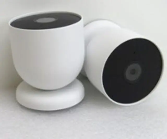 Alt view image 10 of 10 - Google Nest 1080p Indoor/Outdoor Camera (Battery, 2-pack)