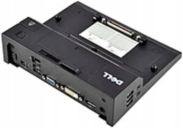 Alt view image 10 of 10 - Dell RMYTR Replicator E-Port 88 Pro3x Docking Station W/130W Adapter