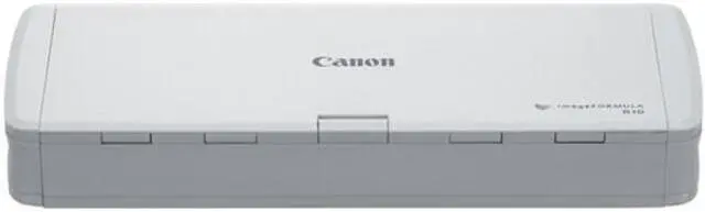 Alt view image 10 of 17 - Canon ImageFORMULA R10 4861C001 Duplex Portable Document Scanner White
