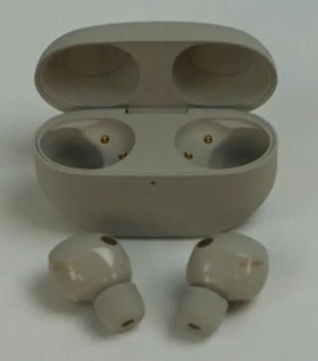Alt view image 12 of 18 - Sony WF-1000XM5 Noise-Canceling True Wireless In-Ear Headphones (Silver)