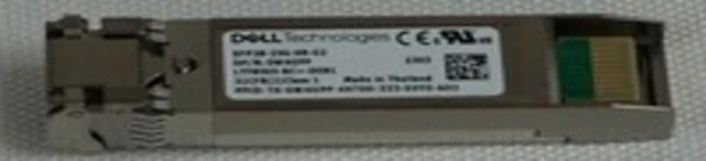 Main image of Dell W4GPP 25 GbE Pluggable Gen 2 Transceiver Module - SFP28 - Short Range - Multi Mode Fibre - Fibre LC Duplex - Class 1 - 850 nanometers - 100 meters - Gen 2 Transceiver - Model AFBR-725TMZ-FT1