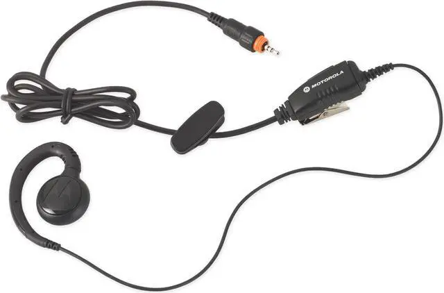 Alt view image 6 of 8 - MOTOROLA HKLN4455F Earpiece,Black,48 In. L,Ear Loop