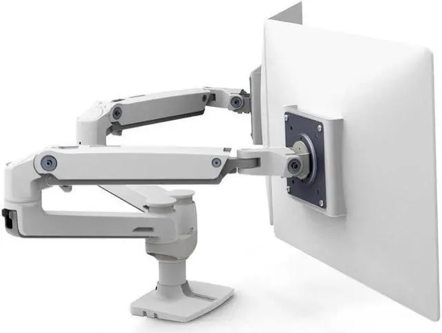 Alt view image 9 of 16 - ERGOTRON 45-491-216 LX DUAL SIDE-BY-SIDE ARM WHITE