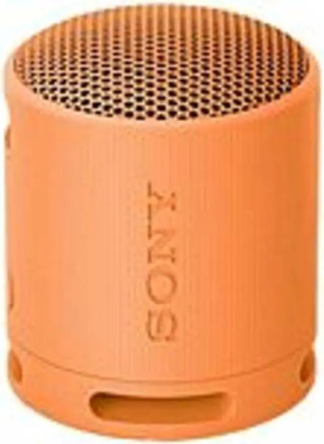 Main image of Sony XB100 Portable Bluetooth Speaker System - Orange - Tabletop - Battery Rechargeable - 1 Pack