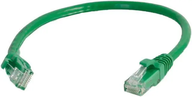 Alt view image 7 of 7 - C2G 03994 Cat6 Cable - Snagless Unshielded Ethernet Network Patch Cable, Green (12 Feet, 3.65 Meters)