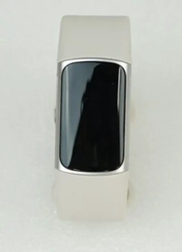 Alt view image 2 of 2 - Fitbit Charge 6 Advanced Fitness & Health Tracker - Porcelain/Silver