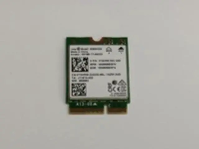 Main image of Dell T0HRM Intel Wireless AC 9560 Wi-Fi 802.11ac Bluetooth 5.0 Card for OptiPlex 3060 - 2x2 - 2.4, 5 GHz - M.2 2230 - NGFF