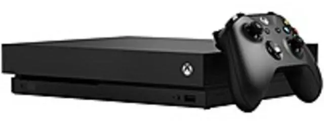 Main image of Microsoft Xbox One X 1TB Console - Kinect, Game Pad Supported - Wireless - Black - 3840 x 2160 - 2160p - MPEG-2, MPEG-1, WMV, VP9, MPEG-4 Part 2, H.265, VC-1, H.264 - Dolby Digital 5.1, DTS 5.1, ...
