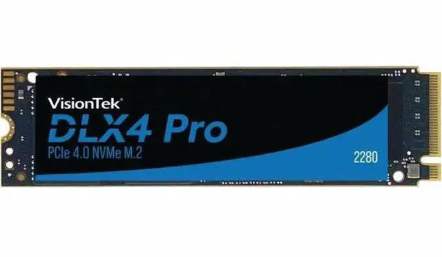 Main image of Visiontek 901570 DLX4 Pro Solid State Drive - 4 TB - PCI Express NVMe - M.2 2280 - Internal