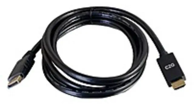 Alt view image 7 of 7 - C2g Displayport/Hdmi Audio/Video Cable