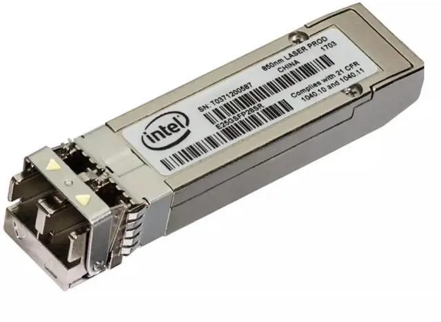 Main image of Intel LTF8505-BE-IN 25 Gbps SFP28 Transceiver - 25GBase-SR - 100 Meter - 10 Gige - 850 Nanometer - Duplex - LC - Multimode - Optical
