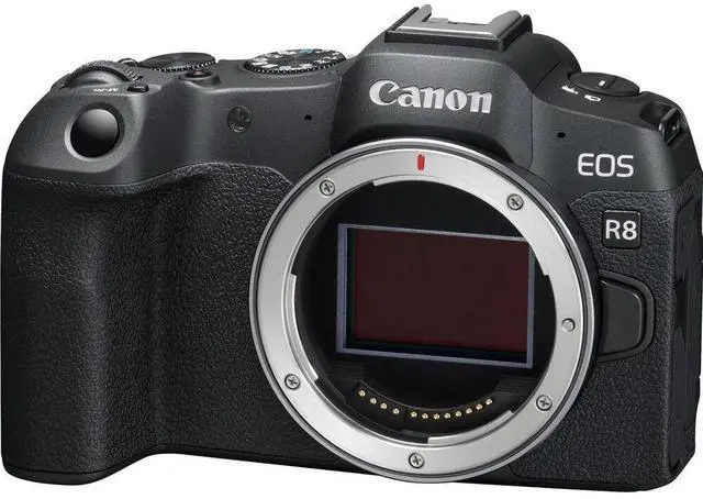 Main image of Canon 5803C002 EOS R8 24.2 Megapixel Full-Frame Sensor Mirrorless Camera - Body Only - CMOS Sensor - 3.0-inch Touchscreen LCD - 4K Recording - Wireless LAN