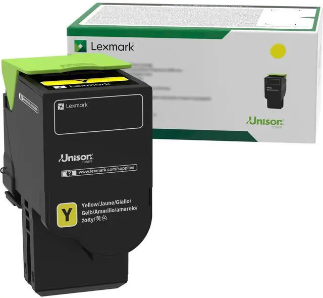 Alt view image 2 of 2 - Lexmark 75M1XY0 Return Program 11700 Page-Yield Yellow Toner Cartridge