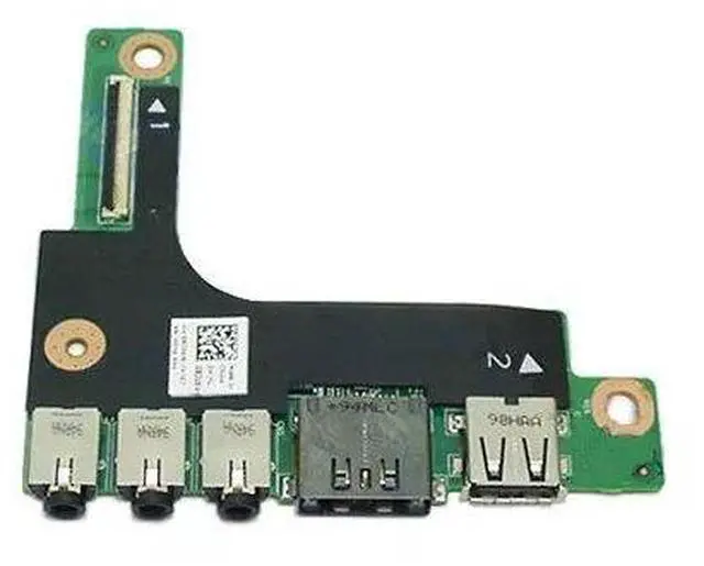 Alt view image 5 of 5 - OEM Alienware M15x Audio Ports Jack USB ESATA  IO Circuit Board 8206W