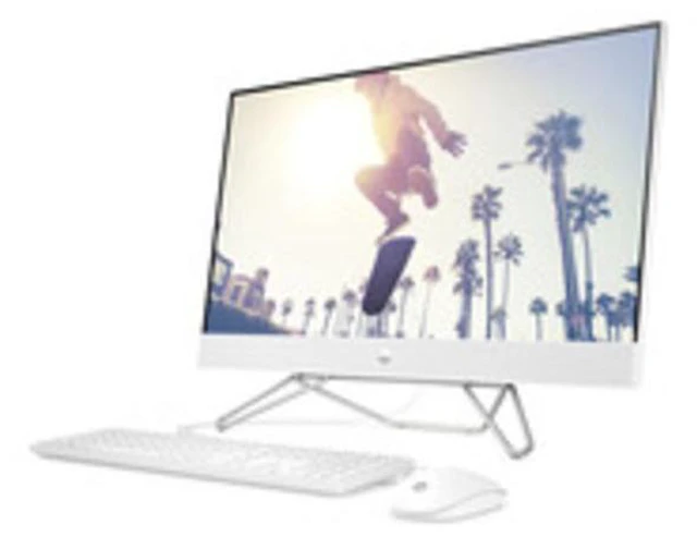 Main image of HP 27-cb0026 All-In-One Desktop, 27" Screen, AMD Ryzen 5 5500U, 8GB Memory, 512GB SSD, Windows® 11, 1J7P9AA#ABA - AMD Chip - 1920 x 1080 - Windows 11 Home - AMD Radeon Graphics DDR4 ...