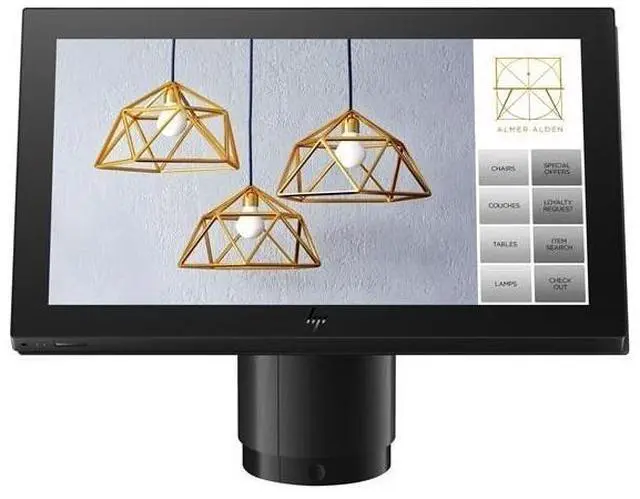 Main image of HP Engage One Pro 6E5V9US 16.5 Inches FHD All-In-One POS Monitor - Black - Intel Vpro i5-10500E 3.1 GHz - 16 GB RAM - 256 GB SSD - Windows 10 Pro