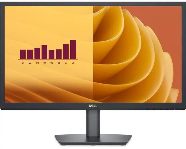 Main image of Dell E2225H 22-inch Widescreen Full HD LED Monitor - 1920 x 1080 - VA Panel - 3000:1 - 8 ms - 75 Hz - 1x Monitorport - 1x VGA - Black