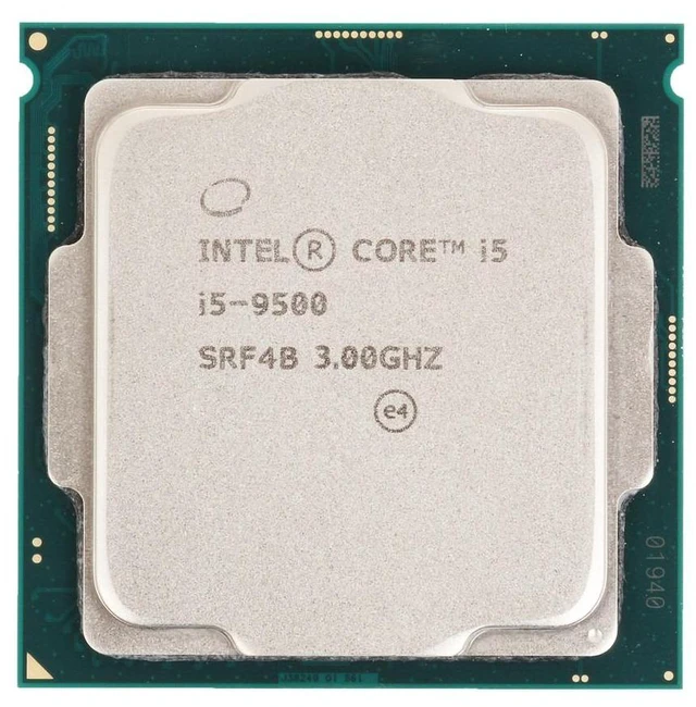 Main image of Intel Core i5 i5-9500 Hexa-core (6 Core) 3 GHz Processor - OEM Pack - 9 MB L3 Cache - 64-bit Processing - 4.40 GHz Overclocking Speed - 14 nm - Socket H4 LGA-1151 - UHD Graphics 630 Graphics - 65 ...