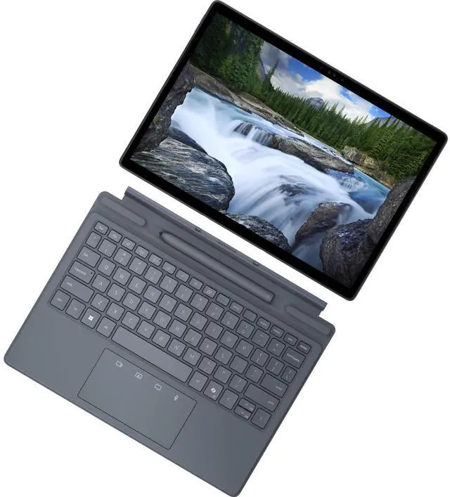 Main image of Dell K21MBRUS Detachable Collaboration Keyboard - River Blue - Integrated Touchpad - US, English