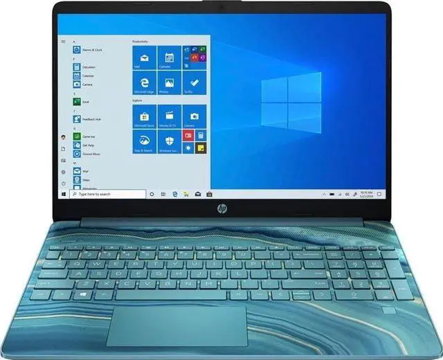 Alt view image 5 of 5 - HP 15-dy0029ds 15.6" HD Laptop Intel Celeron N4020 1.1 GHz up to 2.8 GHz Intel UHD Graphics 600 4GB DDR4-2400 128GB SATA 3 TLC M.2 SSD Windows 11 Home in S mode - 525V5UA