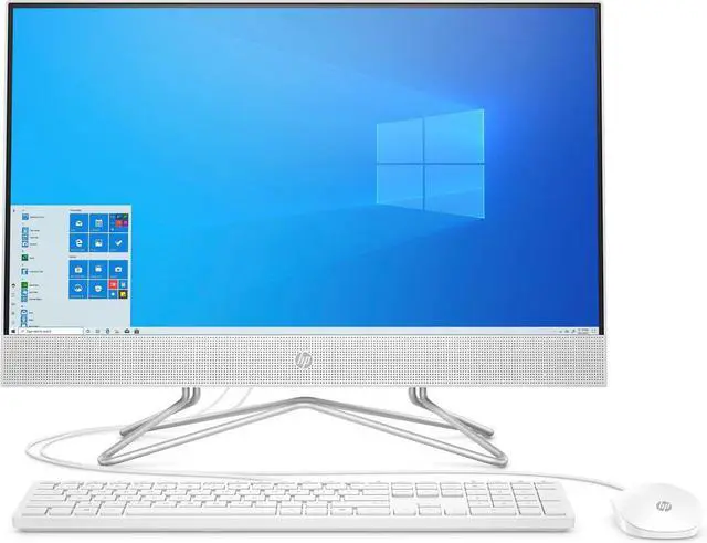 Main image of HP 1K0F1AA 24-DF0062DS All-in-One Desktop Computer - 23.8-inch Diagonal FHD Touch Display - 8 GB DDR4-2400 MHz - 256 GB Solid State Drive - Intel Pentium Silver J5040 - 2.0 GHz - 256 GB Solid ...