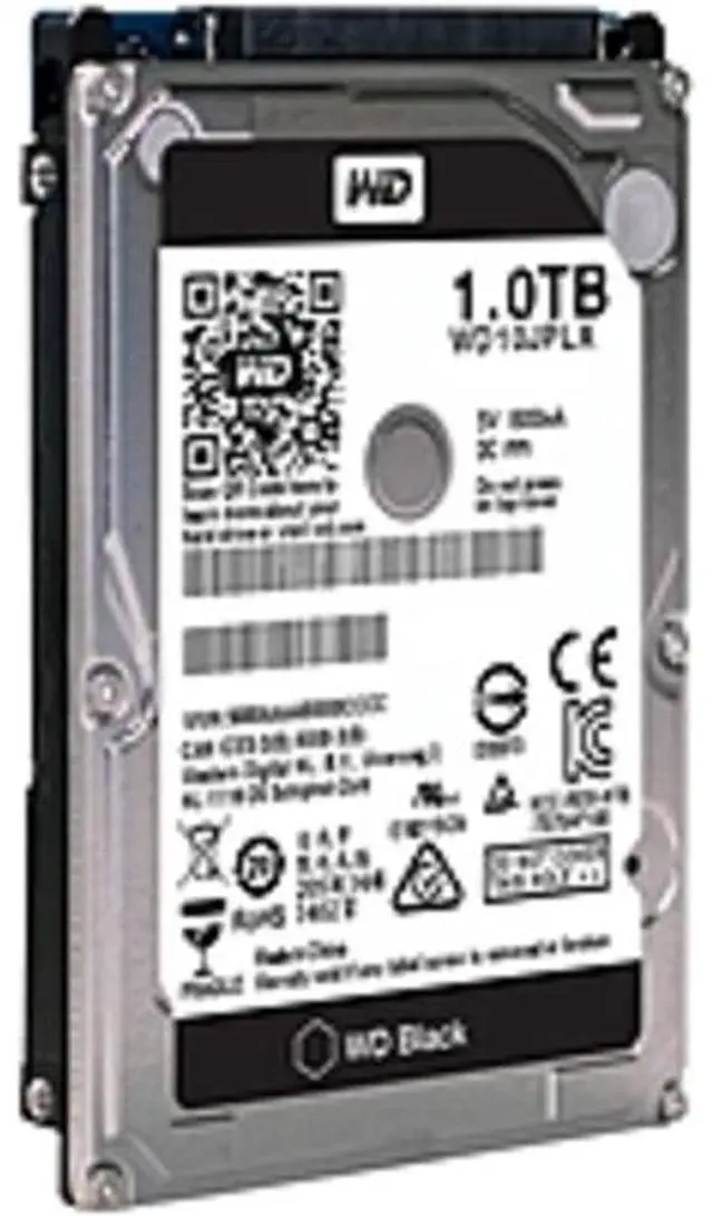 Main image of WD WD10JPLX Black 2.5-inch 1TB Performance Hard Drive - SATA - 7200rpm - 32 MB Buffer