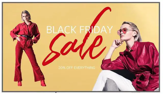 Main image of LG 98UM5K-B 98 inches 4K UHD LCD Large Screen Signage Monitor - Black - Advanced Super Dimension Switch (ADS) - 16 Hours/ 7 Days Operation - 3840 x 2160 - Direct LED - 500 nits - HDMI - USB - DVI ...