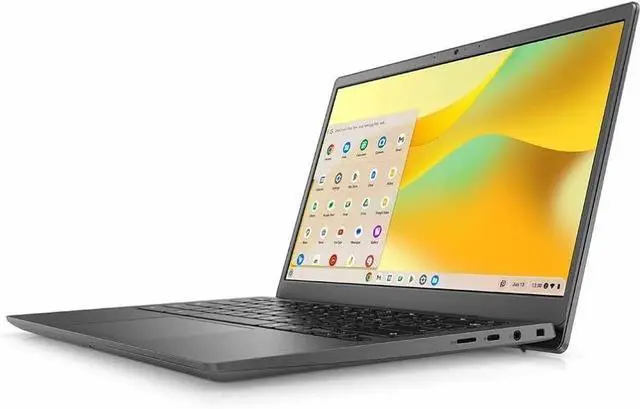 Main image of Dell Latitude 3445 Chromebook - AMD Ryzen 3 7320C 2.4GHz Processor - 8GB LPDDR5 RAM - 128GB EMMC Storage - Wi-Fi 6 - 14-inch Non-touch LCD - Chrome OS - Soft Charcoal