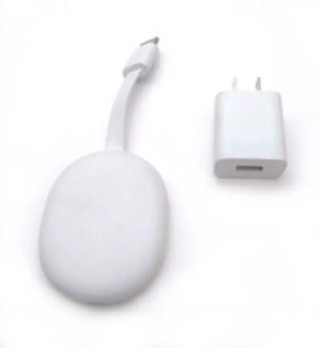 Alt view image 19 of 19 - Google Nest GA03131 Chromecast With Google TV (HD) - Snow