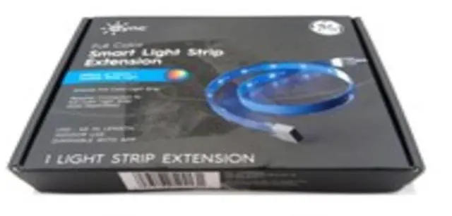 Alt view image 6 of 6 - C by GE Full Color Direct Connect Smart LED Light Strip Extension (40 inch Light Strip)