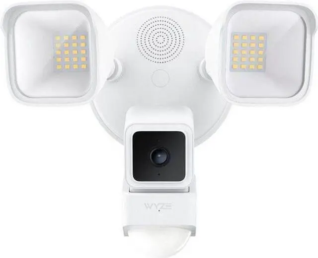 Alt view image 11 of 11 - Wyze Cam Floodlight 1080p HD IP65 Outdoor Smart Surveillance Camera