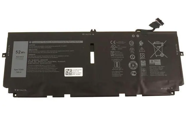 Main image of Dell 722KK 4-cell Laptop Battery - Black - Li-ion 52 Whateever 7.6Voltage