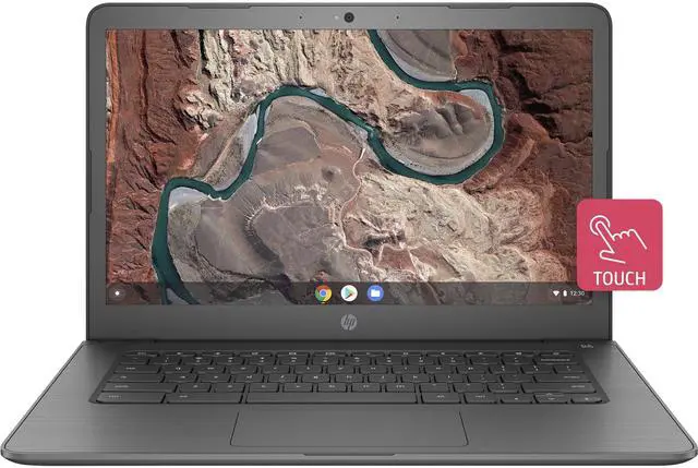 Alt view image 8 of 8 - HP 14-db0090nr Chromebook AMD A4-Series A4-9120 (2.20 GHz) 4 GB Memory 32 GB eMMC SSD 14.0" Touchscreen Chrome OS