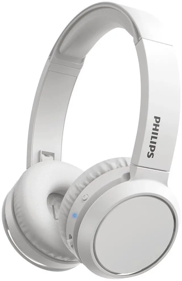 Main image of Philips TAH4205WT On-ear Wireless Headphones - White - 32 Millimeters Drivers - Bass Boost On-demand