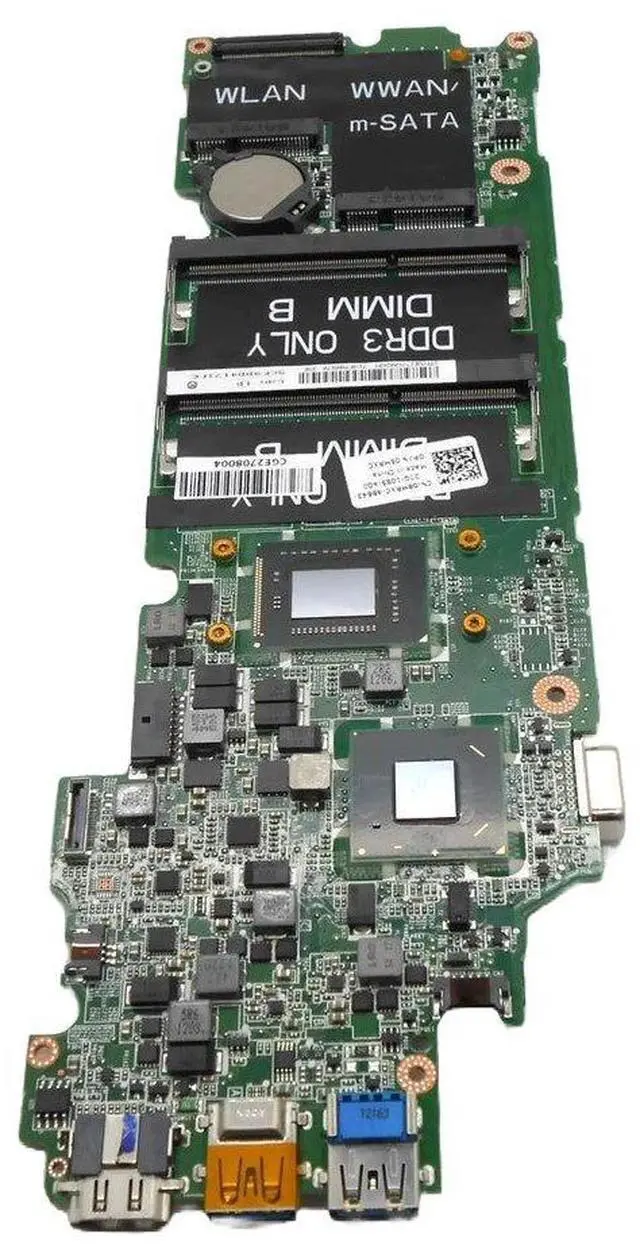 Main image of Dell Vostro 3360 8MRXC Laptop Motherboard - Intel i3-2367m Cpu - Integrated Graphics - Dual-slot DDR3 - So-DIMM Compatible