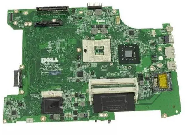 Main image of Dell H7VP6 Laptop Motherboard - Intel LGA1366 Socket - Intel GM45 Express Chipset - Dual-slot DDR3 SDRAM - SO-DIMM Compatible - Integrated Graphics