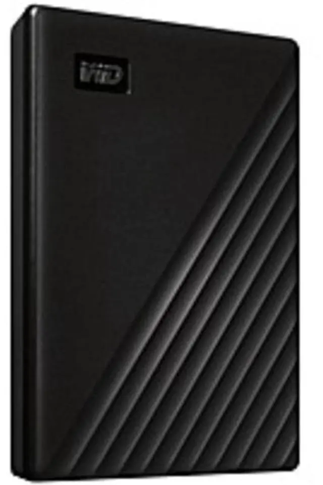 Main image of WD WDBYVG0010BBK-WESN My Passport 1 TB Portable Hard Drive - External - Black - USB 3.0 - 256-bit Encryption Standard