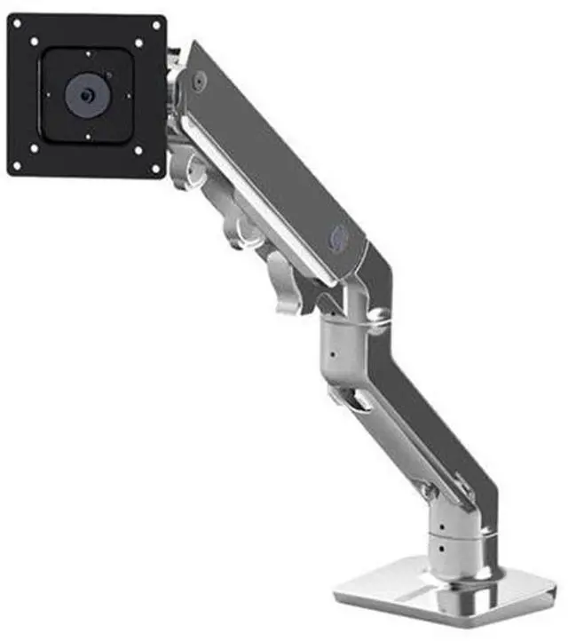 Alt view image 5 of 6 - Ergotron 45-475-026 Hx Desk Monitor Arm - Mounting Kit (Articulating Arm, Desk Clamp Mount, Grommet Mount, Pivot, Mounting Hardware, Extension Part) For Monitor - Aluminum - Polished Aluminum