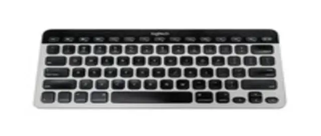 Alt view image 6 of 6 - Logitech 920-004161 Bluetooth Easy-Switch Keyboard for Mac - Silver, Black