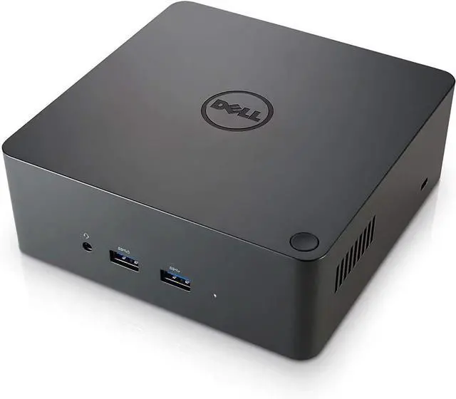 Main image of Dell TB16 Docking Station - for Notebook - 180 W - Thunderbolt 3 - 5 x USB Ports - 2 x USB 2.0 - 3 x USB 3.0 - Network (RJ-45) - HDMI - VGA - DisplayPort - Mini DisplayPort - Audio Line In - Audio ...