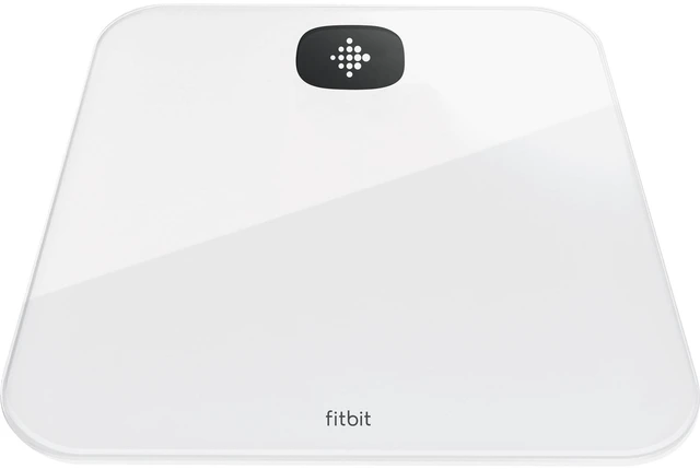 Main image of Fitbit FB203WT Aria Air Beveled Glass Global Smart Scale - White